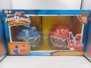 Power Rangers Dino Thunder rot & blau Kommunikationsmasken / Walkie Talkie, RAR - Bild 1 von 6