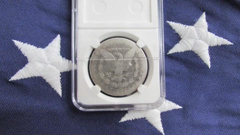 1893 -CC  Morgan Silver Dollar 90% silver Carson City Mint,  *Key date* RARE Cover