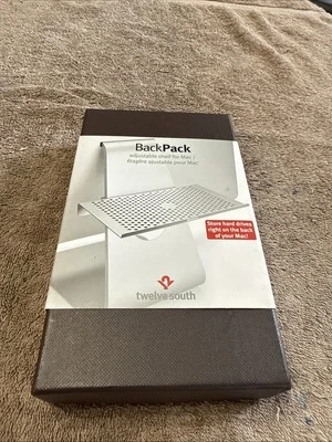 twelve south BackPack - New in Box - holds External Hard Drives on back of mac - Image 1 of 3