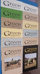 FULL YEAR OF LOT 12 Green Magazine John Deere Tractor Enthusiasts Magazines 2001 - Bild 1 von 4