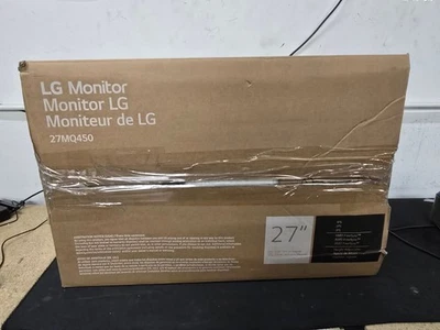 LG 27MQ450-B.AUS 27" Full HD (1920 x 1080) 75Hz LED Monitor - Image 1 of 4