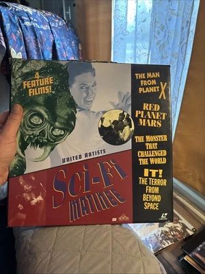 Sci-Fi Matinee (United Artists) 4 Feature Films LASERDISC 3 disc #london - Image 1 of 4