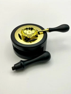 (Negro) Juego de calentador, cuchara y mango Foto 1 de 4