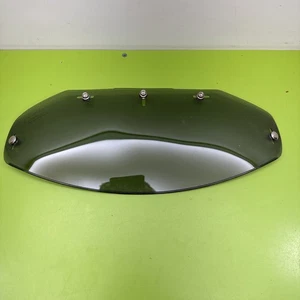 Nuevo de Lote Antiguo Paulson Gris Humo 5-Snap Cara Abierta Moto Casco Protector Visera 3TP - Imagen 1 de 7