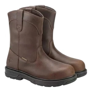 Herman Survivors Plower Steel Toe Work Boots Men’s 8.5 Waterproof New - Picture 1 of 5