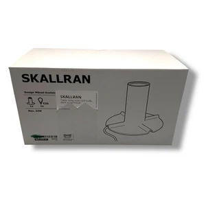 IKEA (Set of 2) Skallran Dark Gray Lamp Wall Base Only - Picture 1 of 9