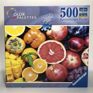 Ravensburger 500 Piece Color Palettes Puzzle 2018 Fruity Palette Hard To Find - Picture 1 of 9