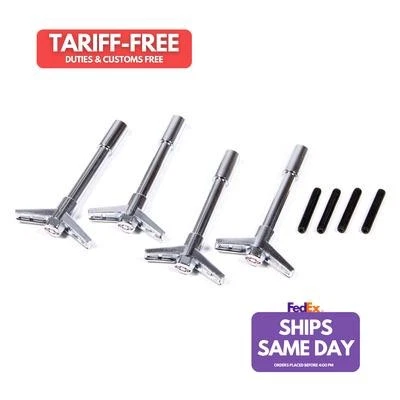 Proform 141-902, Set of 4 Street Chrome V/C Wing Nuts 4Pcs Performance Parts - Image 1 of 4