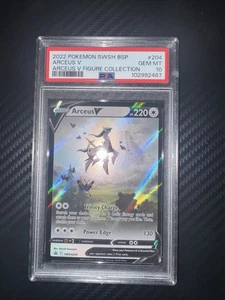 Arceus V SWSH204 SWSH: Sword & Shield Promo Cards Holo PSA 10 - Picture 1 of 1