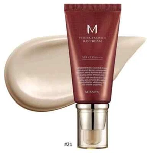 Missha M Perfect Cover BB Cream Farbton Light Beige Nr. 21 KOR, 20 ml - Bild 1 von 2