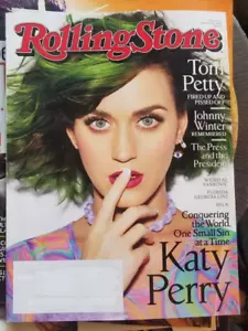 KATY PERRY - Rolling Stone August 14 2014 - TOM PETTY Johnny Winter Beck #1215 - Picture 1 of 22