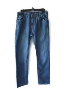 Lucky Brand Youth Blue Jean Pants Cooper Slim Size 18 Youth Button Front Pockets - Picture 1 of 8
