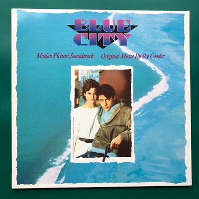Ry Cooder BLUE CITY Film Soundtrack OST LP Judd Nelson Ally Sheedy David Caruso - Image 1 of 4