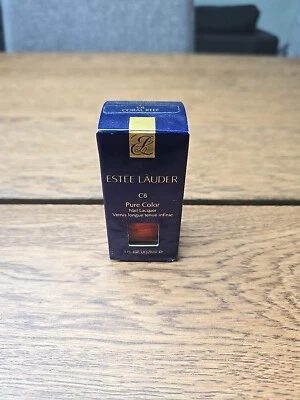 Estee Lauder Pure Color Nail Lacquer C8 Coral Reef 0.3oz/9ml New With Box — 第 1/4 张图片
