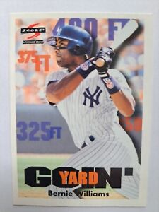 Bernie Williams 1997 Pinnacle Score #503 Yard Goin', NY Yankees CF HR Record,...