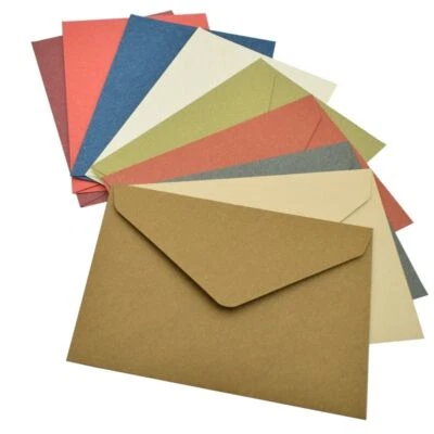 Envelope Paper Retro Blank 20Pcs Colorful For DIY Wedding Invitation Gift Card - Image 1 of 4