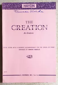 Haydn, Franz Joseph THE CREATION An Oratorio Vintage Copy - Picture 1 of 3