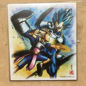 Dragon Ball Kunst Illustration auf Autogrammkarton (5x5,5 inches) Vegeta_Kyabe - Bild 1 von 1