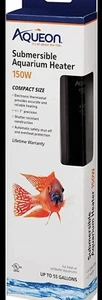 Aqueon Submersible Aquarium Fish Tank Heaters, 150 Watts - Picture 1 of 4