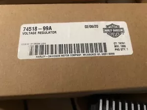 Genuine Harley Davidson OEM New voltage regulator 74518-99A (NEW) - Bild 1 von 2