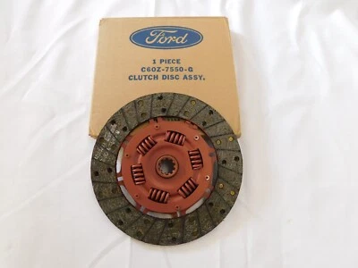NOS OEM Ford Fairlane Falcon Mercury Clutch Disc 1963 1964 1965 1966 1967 1968 - Image 1 of 4