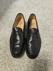 Mocassini uomo Gravati Italy Penny taglia 8,5 pelle nera Neiman Marcus" - Foto 1 di 12