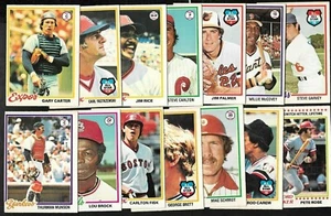 1978 OPC O PEE CHEE TOPPS MLB BASEBALL CARD 122-242 & WRAPPER SEE LIST - Picture 1 of 247