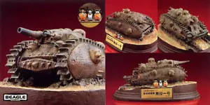 BEAGLE - STUDIO GHIBLI MIYAZAKI AKUYAKU PIG TANK - 1/72 PAINTED POLYSTONE STATUE - Imagen 1 de 3