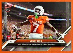 2024 Bowman U Now Isaiah Bond #13 Texas Longhorns - 1663 - Picture 1 of 4
