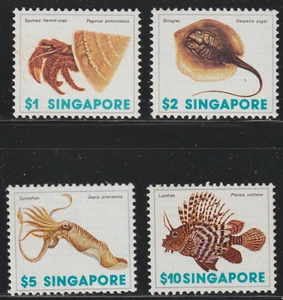 (S63)MALAYSIA SINGAPORE 1977 MARINE LIFE HV DEFINITIVE MNH. 2017 ISC CAT RM 90 - Picture 1 of 2