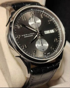 Hamilton Jazzmaster Maestro KHAKI 41 mm leather stainless steel - Picture 1 of 8