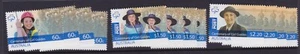 AUSTRALIA 2010 Centenary of Girl Guides 4 Sets MNH - Picture 1 of 1