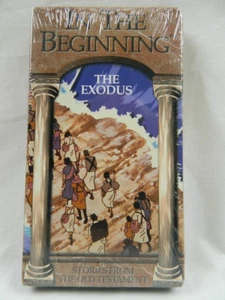 VHS - New Sealed - IN THE BEGINNING - The Exodus - #13 IN SET - Foto 1 di 6