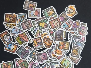 100 PC Pokemon Eevee Charizard Umbreon Pikachu Ditto Cartoon Decal Stickers - Picture 1 of 4