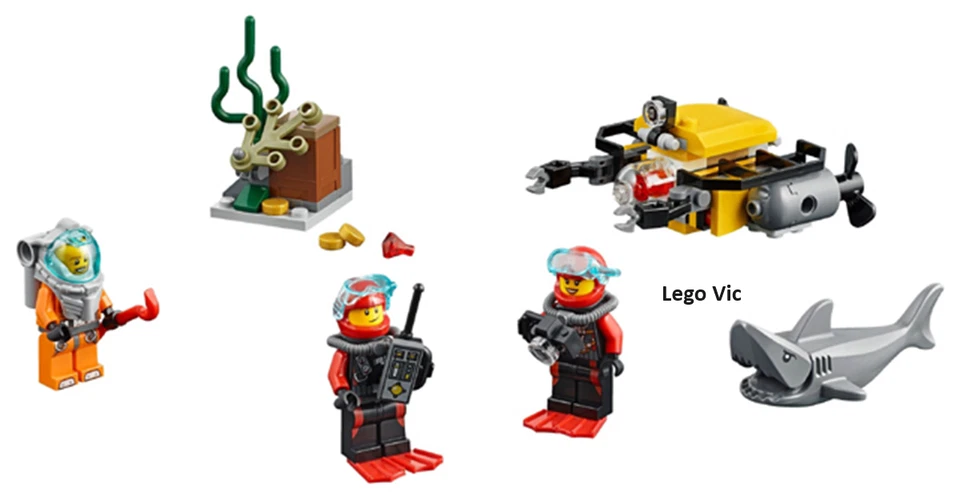 Lego 60091 City Deep Sea Explorers complet + Notice de 2015 -CN351 - Photo 1/1