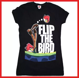Camiseta Angry Birds Niñas Mujeres Camiseta Flip Birds Licencia Juego Talla 4 (S a XL) - Imagen 1 de 1