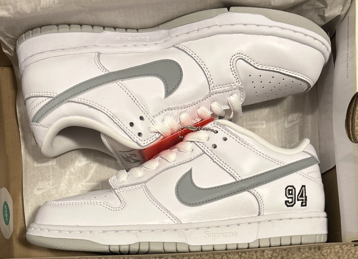 Nike Dunk Supreme Low Silver | eBay