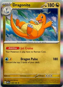 Dragonite Holo Rare SV: Scarlet & Violet 151 - 149/165 NM - Picture 1 of 1