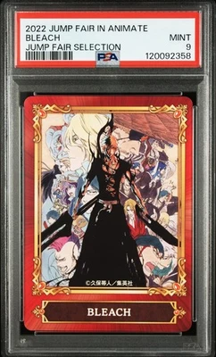 PSA9 BLEACH Thousand-Year Blood War Animate Jump Fair 2022 Card - Image 1 of 2