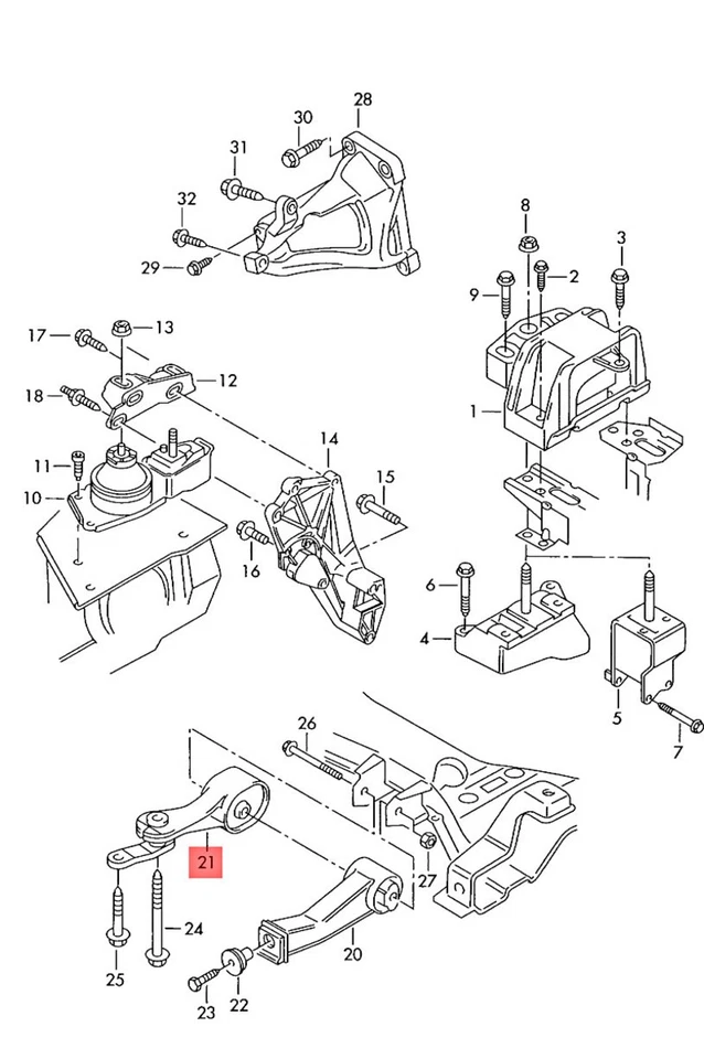 ASIENTO VW GENUINO Sharan syncro 4Motion Alhambra SEAT 7M6 Soporte 7M3399201G Foto 1 de 1