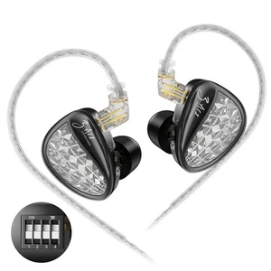 KZ ZA12 in Cuffie Ear Monitor, Driver Ibridi 2DD+4BA iem per Gaming, Tun... - Foto 1 di 7