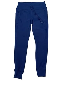 Leggings Spyder Active Para Mujer Pequeños Azul Joggers Medios Bolsillos Cordón Informal - Imagen 1 de 9