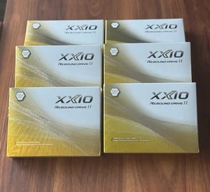 XXIO Rebound Drive II 3 Piece Golf Balls, Premium White - 6 Dozen NEW - Picture 1 of 3