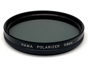 Hama Polarizer Filter 58mm Circular Filter Thread - Picture 1 of 1