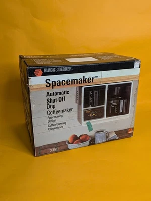 Vtg Black & Decker Spacemaker | DC850 | Coffee Maker | Clock Timer | SEALED NIB - Image 1 of 4