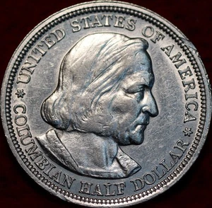1893 Columbian Expo Silver Commemorative Half Dollar - Picture 1 of 2