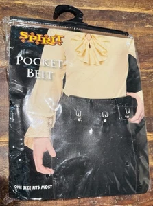 Spirit Halloween Pocket Belt Adult One Size Fits Most Pirate Police B15 - Picture 1 of 1