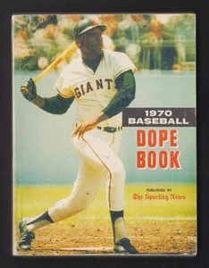 1970 The Sporting News Dope Book Willie McCovey San Francisco Giants - Picture 1 of 2