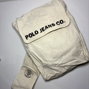 Vintage Polo Jeans Co Ralph Lauren Canvas Rucksack Sling Crossbody Preppy Y2K - Bild 1 von 11