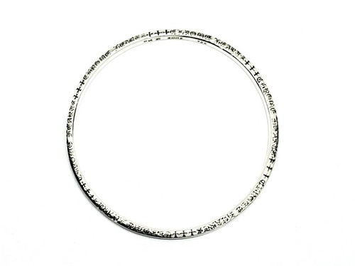 CHROME HEARTS Braccialetto Argento Cuori Cromati NTFL SV925